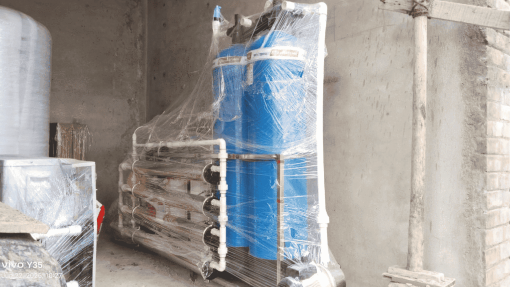water purification station